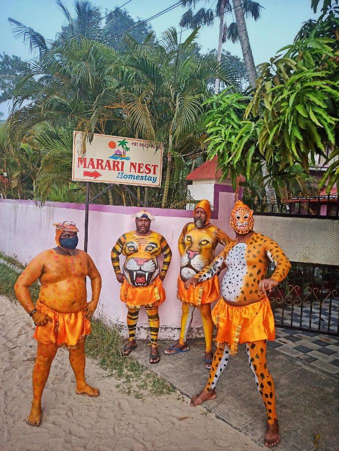 Marari Nest Beach Homestay Mararikulam Ngoại thất bức ảnh